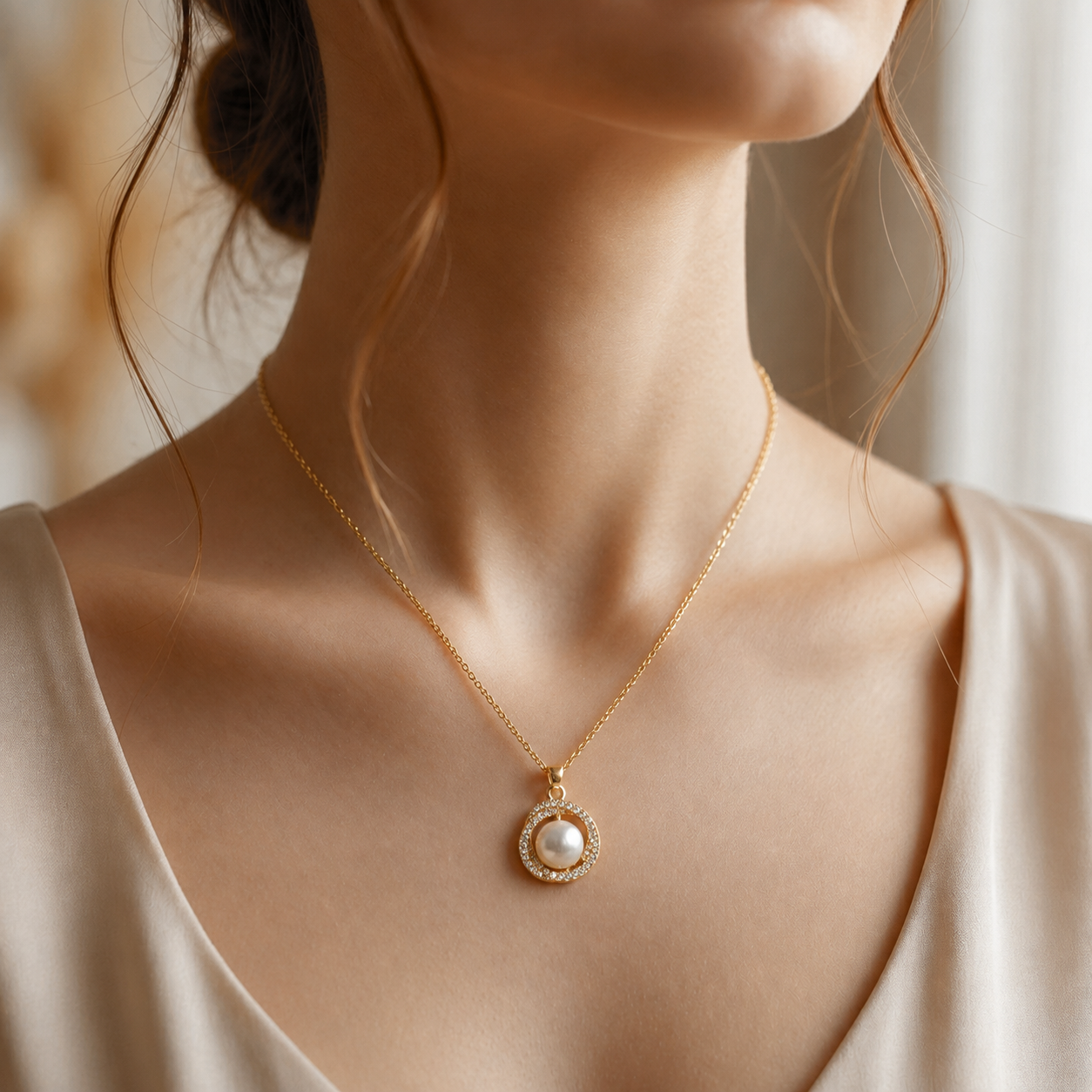 Luxora Pearl Locket