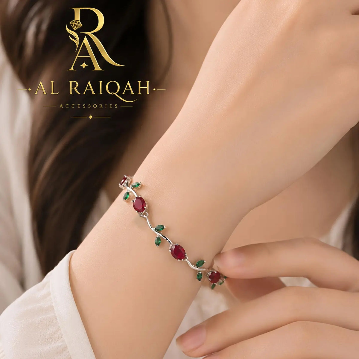 Royal Vine Crystal Bracelet for Women