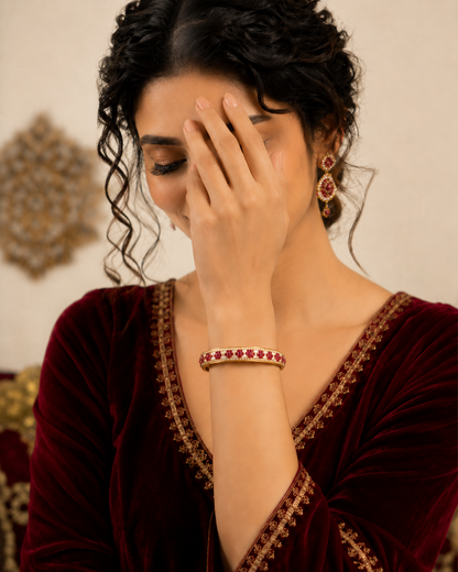 Ruby Bloom Luxe Bangles