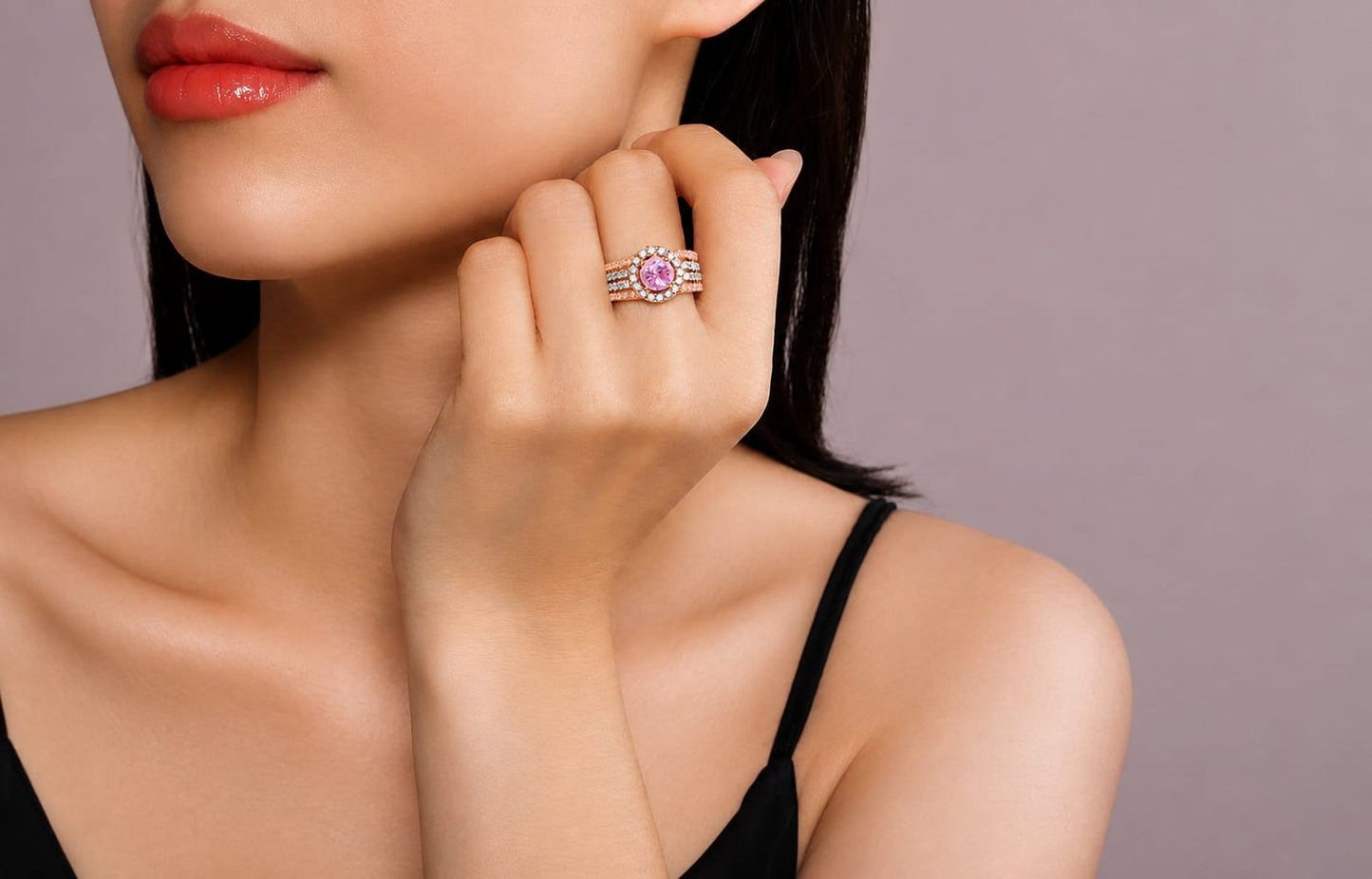 Rosé Royale Ring