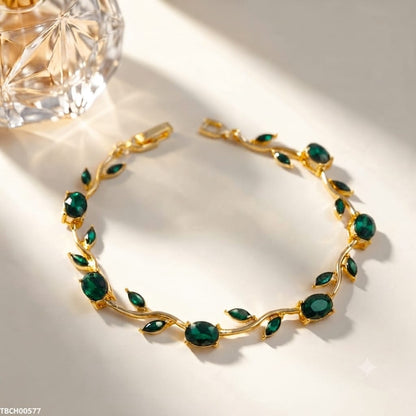 Royal Vine Crystal Bracelet for Women