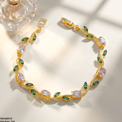Royal Vine Crystal Bracelet for Women